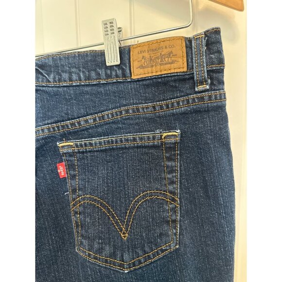 Levis 505 Relaxed Fit Womens Jeans Size 12M Medium Wash Denim Straight Leg USA M - Picture 7 of 10